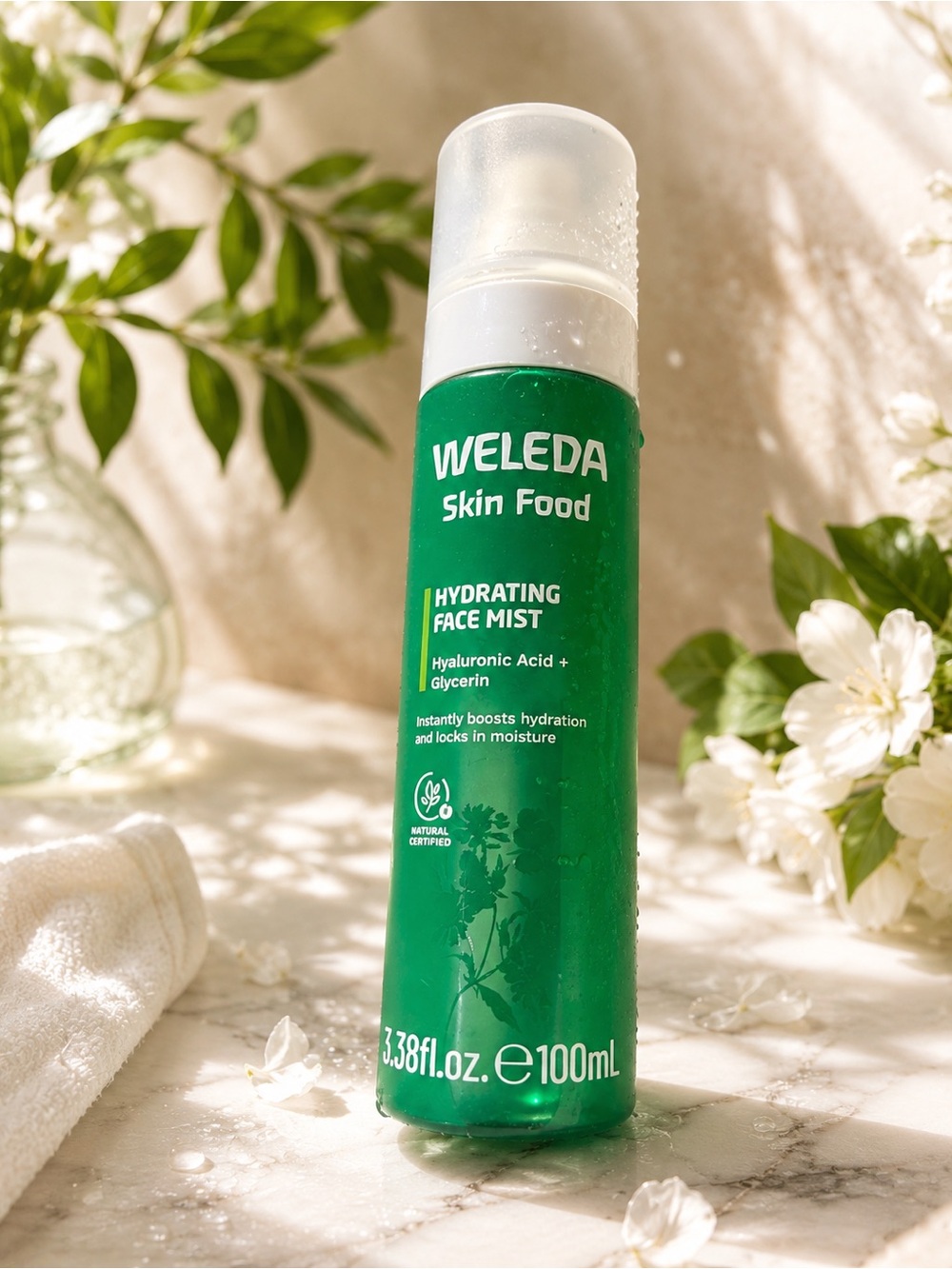 Weleda Skin Food Hydrating Face Mist — Green
